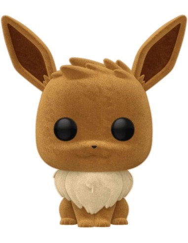 Funko Pop Pokemon - Eeve Évoli-Evoli (Flocked)