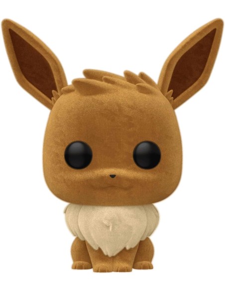 Funko Pop Pokemon - Eeve Évoli-Evoli (Flocked)