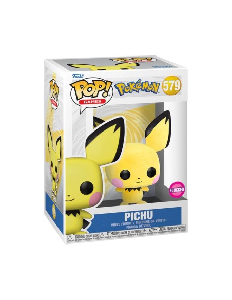 Funko Pop Pokemon - Pichu (Flocked)