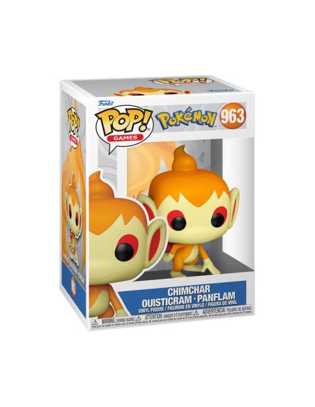 Funko Pop Pokemon - Chimchar Ouisticram Panflam