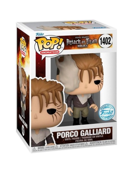 Funko Pop Attack On Titan - Porco Galliard (Edición Especial)