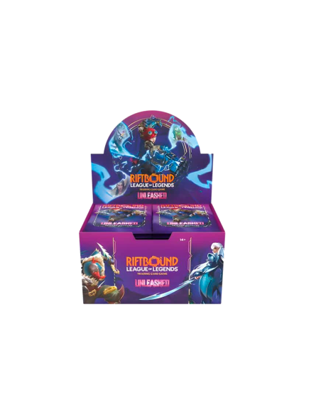 RIFTBOUND: LEAGUE OF LEGENDS TCG – UNLEASHED BOOSTER BOX