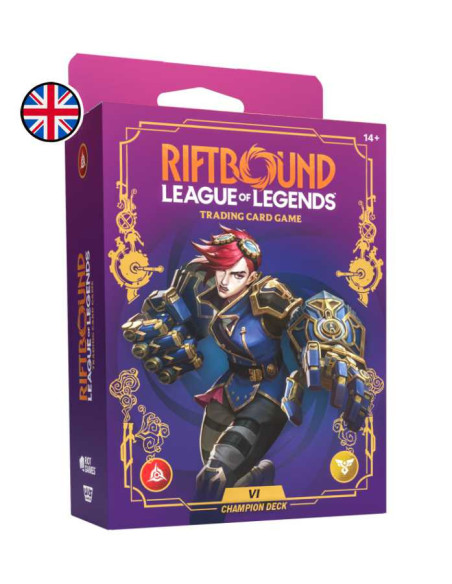 VI CHAMPION DECK – UNLEASHED – RIFTBOUND INGLÉS